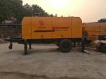 HBT 80 New Concrete Pump 176kw Concrete Trailer Pump For Construction
