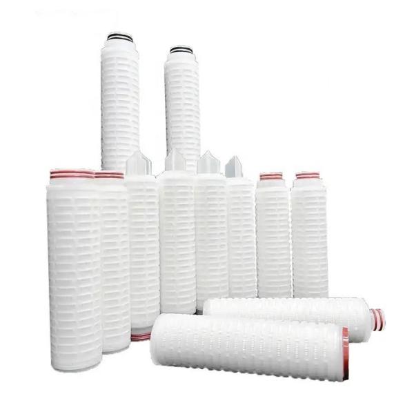 PP Water Treatment Pleated Filter Cartridge 10 Inch Length for 500L/Hour