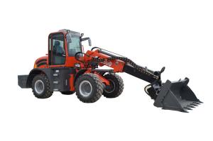 Quality WY2500 earth machinerey telescopic loader with 4 in 1 bucket wholesale