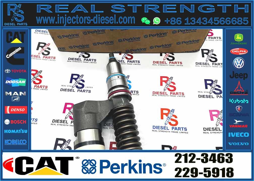 Excavator Common Rail Diesel Engine Parts 3176 3176C C7 C10 Fuel Injector 212-3463 116-8888 161-1785 317-5278 203-7685