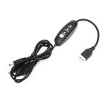 Multifunction Male Female Cable Pure Copper Braid Shielding 13cm