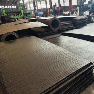 Quality NM360 NM400 NM450 NM500 High Chromium High Carbide Overlay Wear Resistant Steel Hardfacing Cladded Overlay Wear Plates wholesale