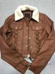 Ladies High quality leather jacket, Women's Leather jacket, Sherpa collar