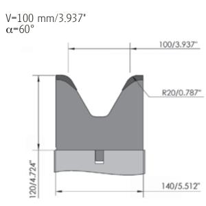 Quality Hydraulic CNC Press Brake Wila Dies 1V Die For Press Brake machine wholesale