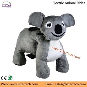 Quality Coin Operated Plush Walking Animal Rides from Guangzhou Factory, Stuffed Electric Rides wholesale
