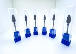 Quality Contouring Dental Tungsten Carbide Burs Diamond Finishing Burs For Acrylics Plaster wholesale