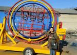 FRP Material 3D Space Ring Rides , 2/4/6 Seats Mobile Human Gyro Ride