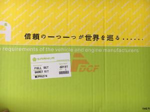 Quality 6D15T Excavator Engine Overhaul Gasket ME996274 For Diesel Enine Parts wholesale