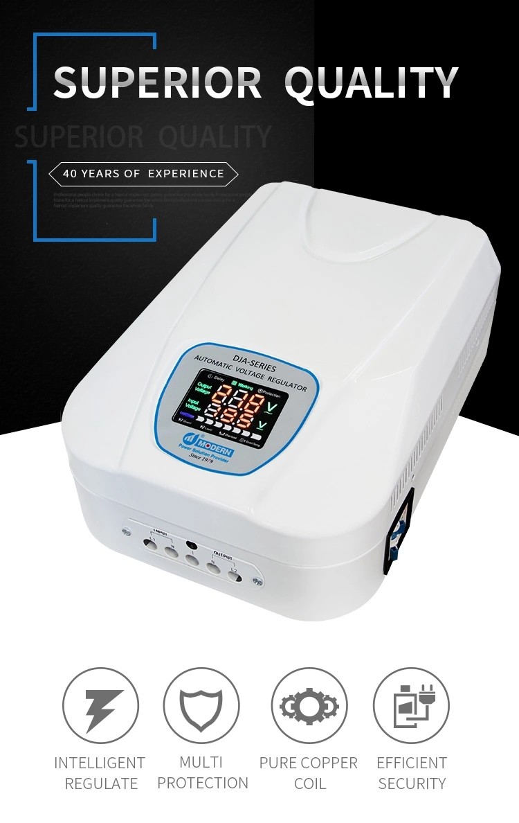 AVR Wall Mounted Automatic Voltage Regulator 10KVA Single Phase