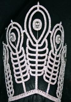 Pageant crowns rhinestone big tiaras tall pageant crowns and tiaras manufactuer