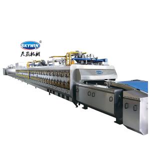China SEW Motor Cookie Production Line / 400mm Width Soda Cracker Machine on sale