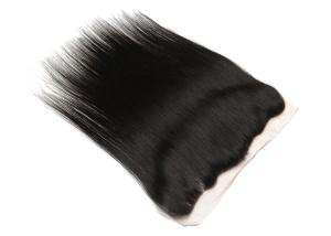 Quality Ear Hanging Malaysian Lace Frontal Closure 13x4 Without Shedding Trouble wholesale