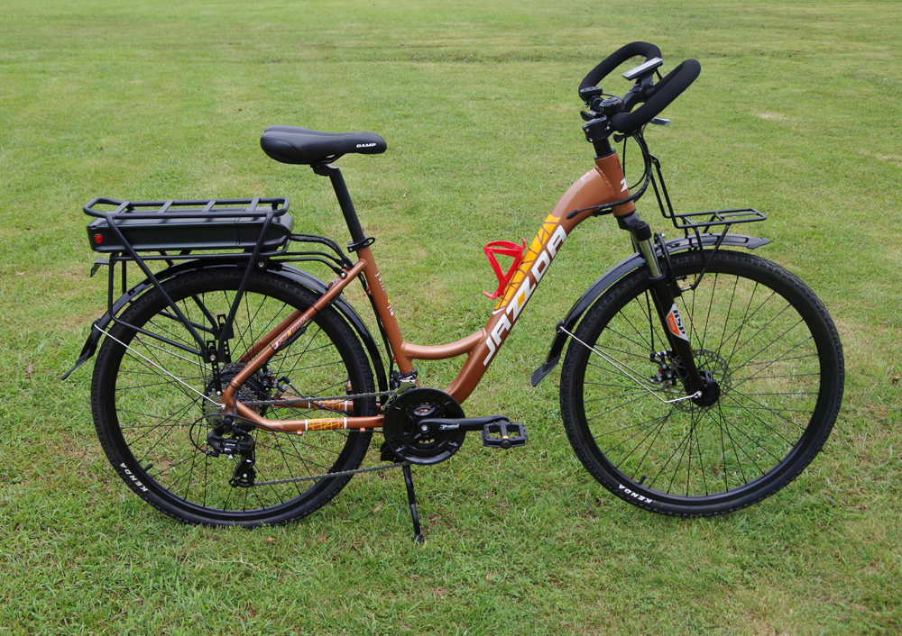 24 Speed Luxury Electric Bicycle 250W 26 Inch E Bike With 48V Lithium Battery