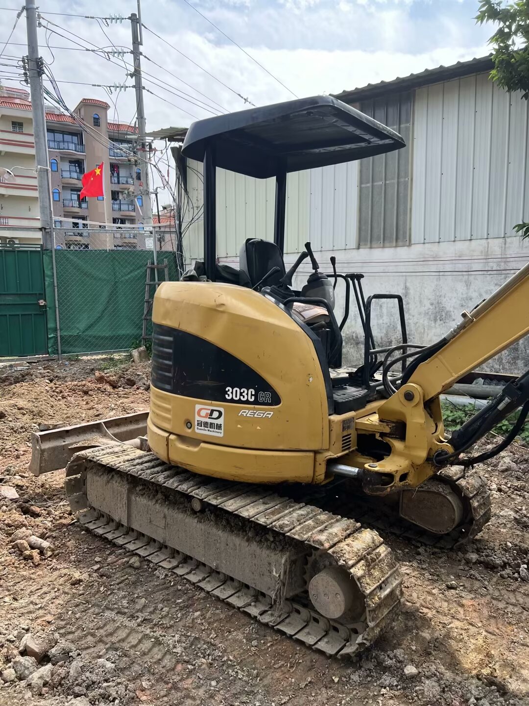 Cat303ccr Excavator Track Roller with Crawler Moving Type and Original Hydraulic Pump
