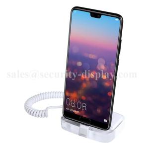 China Vertical Acrylic Mobile Phone Alarm Retail Display Stand on sale