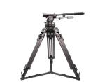 V600 Professional Camera Teleprompter Carbon Fiber Tripod Carry Bag for Video
