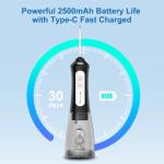 300ml Ipx7 Mini Air Travel Power Flossers USB Pick Teeth Cleaning Electric