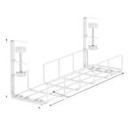 Detachable Super Sturdy Desk Cable Tray The Ultimate Cable Management Solution