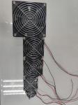 7 Blade DC Brushless Cooling Fan 12V Plastic Construction 64dB