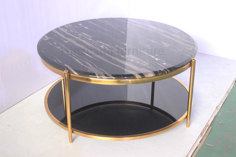 Luxury minimalist center coffee table living room furniture modern style