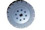 7 Inch Vacuum Brazed Diamond Cutting Blade Both Side Coated 180MM * M14