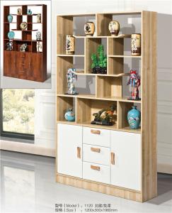 Quality Exquisite Curio Cabinet Shelves Large Storage Space Movable Furniture wholesale