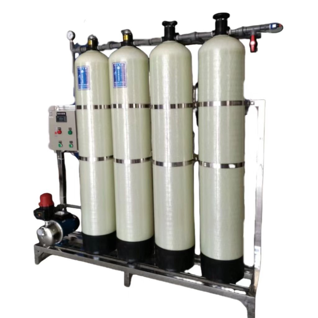 Industrial 4 Stage Water Softening Equipment 2000L/H
