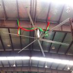 Industrial Large HVLS Ceiling Fans / 16 Foot Ceiling Fan For Distribution