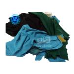 Grade A Mixed fabric cutting pieces Dark T-shirt Coloreded Cotton Rags 100