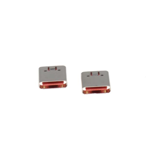 USB C Connector 16P DIP Flat Edge 20V 5A Micro USB Connectors Female Port Jack