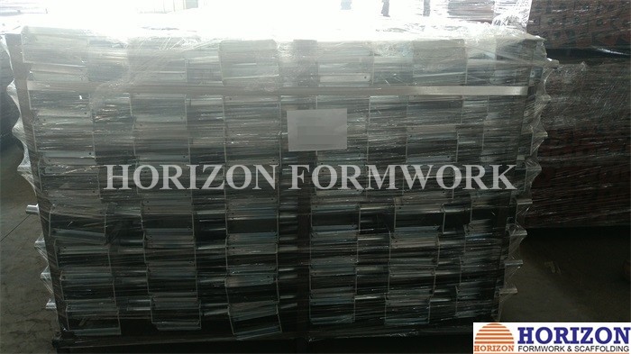 Q235 Steel Scaffolding Fork Head Painting / Galvanized Finishing