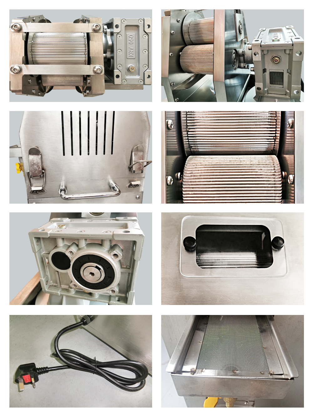 220V 550W Sugar Cane Squeezer Food Grade Industrial Sugarcane Crusher