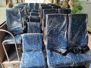 Quality CCC Fabric Folding Bus Passenger Seat For Toyota Coaster wholesale