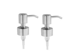 Quality Aluminum Silver Liquid Soap Dispenser Pump Customized Tube Length wholesale