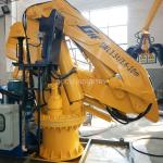 1.5t 10m Hydraulic Ship Deck Cranes Foldable Boom Marine Onboard offshore units