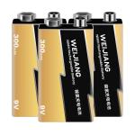 Manufacturer 9V 300mAh Square Nickel Metal Hydride AA Batteries OEM