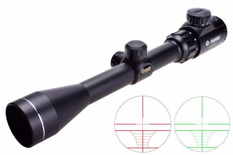 315mm KANDAR Hunting Scope 3-9X40EG Red and Green Illumination R14 Reticle Sight Scope