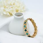 Magnetic Couple Beaded Bracelets Jewelry Clover Friendship Beads