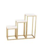 Brief steel planter stand flower pot decoration