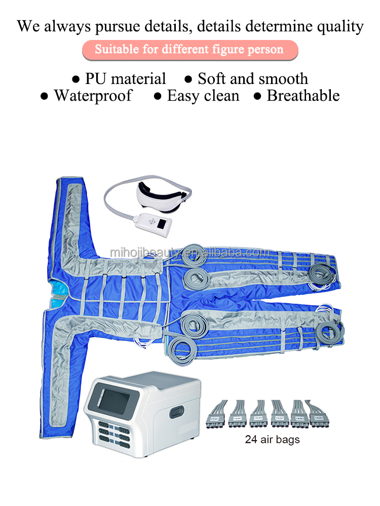 5 Modes 48KPa Infrared Pressotherapy Machine High Efficiency For Weight Loss