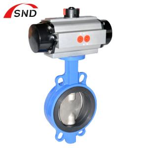 Quality Industrial Cast Iron Pneumatic Butterfly Valve OEM Acceptable wholesale