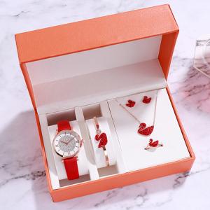 Quality Wearresistant Ladies Watch Gift Box Set Antiscratch Electroplated wholesale