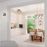 Creative Wood Chandelier Retro Industrial Style Solid Wood Primary Color