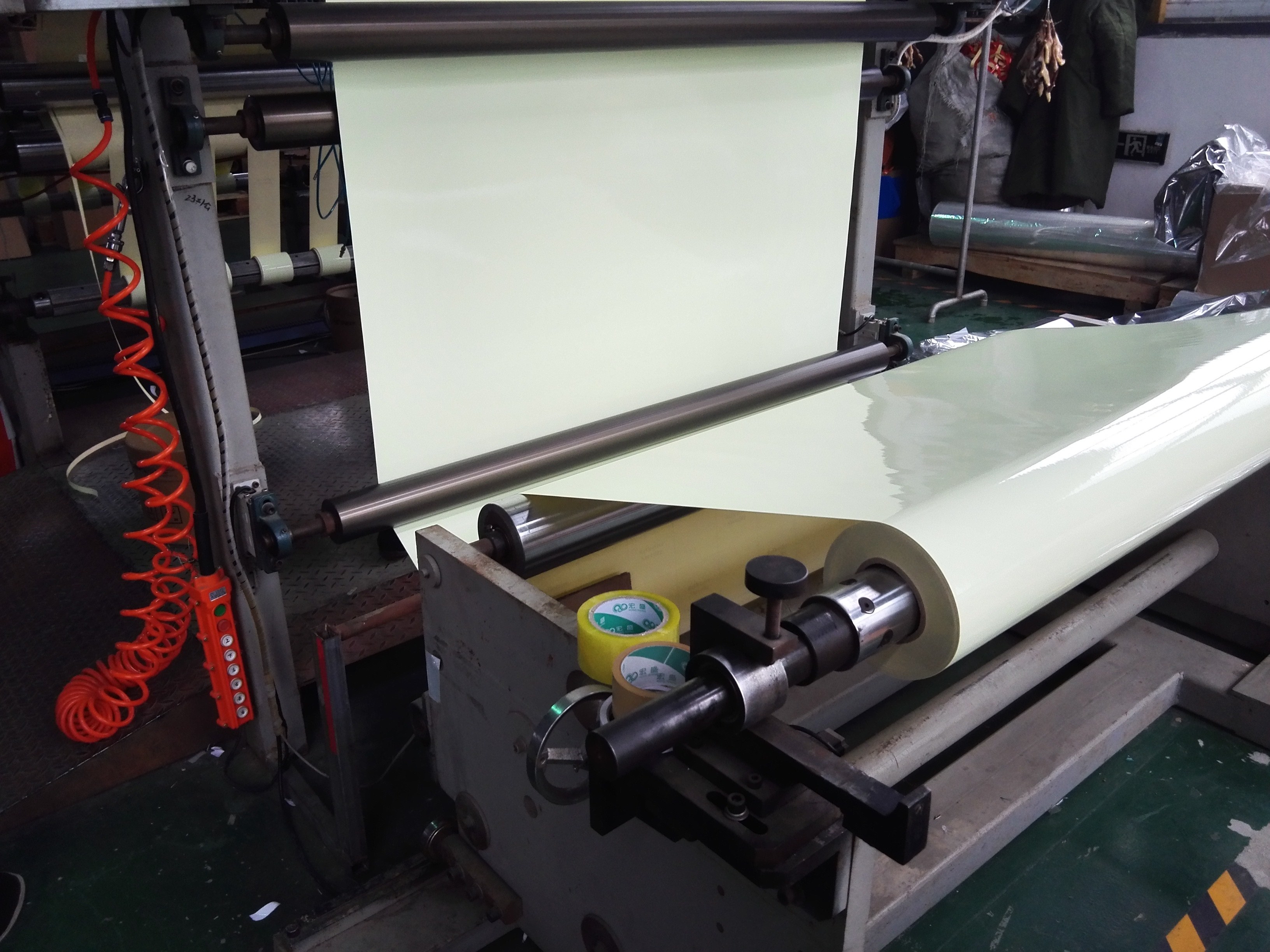 3 Years Durable Photoluminescent Vinyl Film with P.S.A Adhesive in Rolls