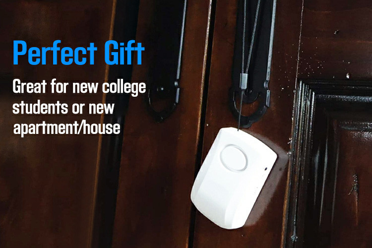 ABS Wireless Vibration Security Alarm 90*56*27mm RoHs Approved