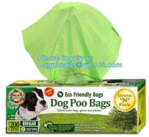 Quality Eco Friendly PE Custom Logo Printed Dog Poop Bag Clean Up Bags, Eco Biodegradable Dog Poop Bag For Pet wholesale