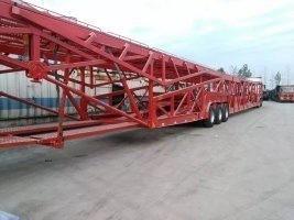 Vehicle Transporter Truck 3 Axle Car Carrier Vehicle Semi Trailer with