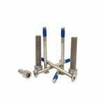Custom 316L Stainless Steel Screws Hexagon Socket Glue Screws Drop-Resistant