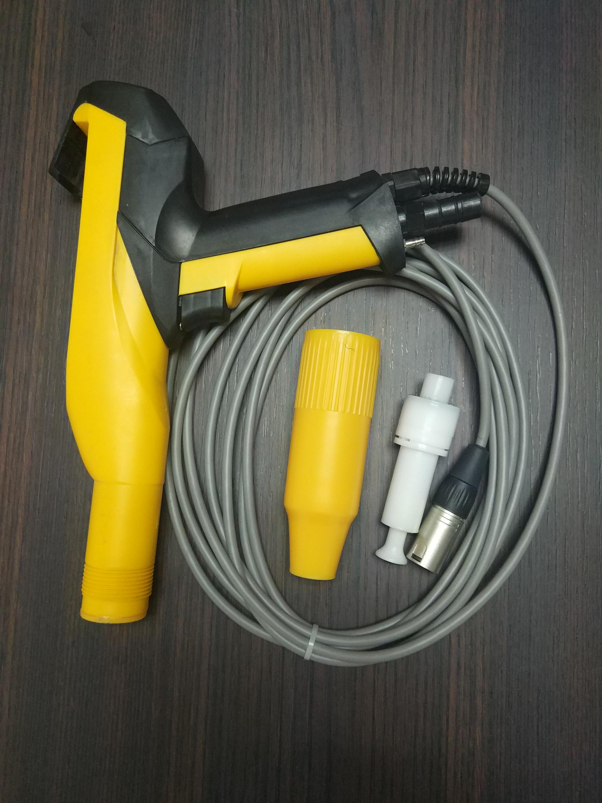 200mm Spray Distance Electrostatic Powder Coat Gun for Metal Coating Projects
