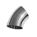 3A Durable Sanitary Butt Weld Fittings 45 / 90 / 180 Degree Bends